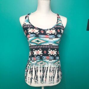 Kirra fringed crop top